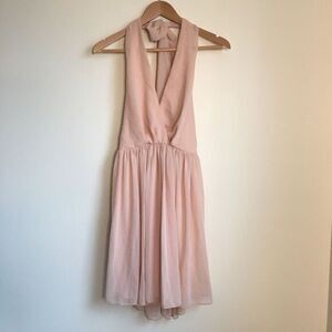 NEW ASOS halter‎ dress pleated